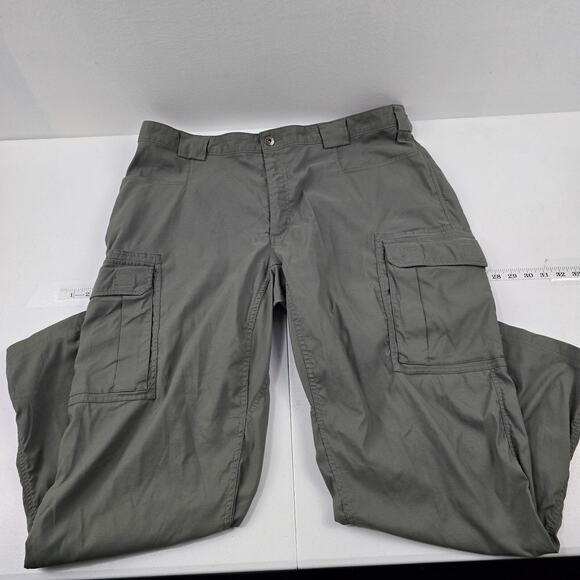 Duluth duluthflex dry on the fly standard cargo pants mens 2Xlx30 gray 5383 - Picture 1 of 11
